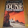 Cover Art for B000VAVH06, Children of Dune by Frank Herbert