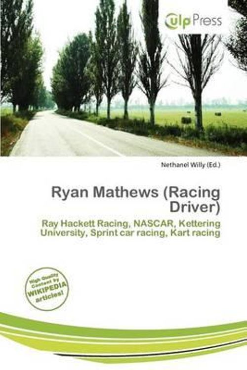 Cover Art for 9786200355010, Ryan Mathews (Racing Driver) by Nethanel Willy