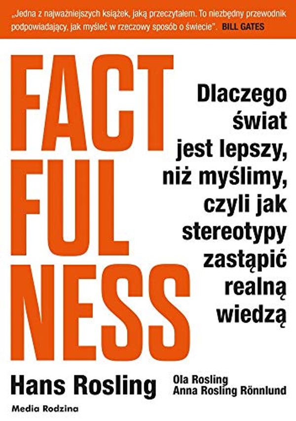 Cover Art for 9788380084995, Factfulness by Hans Rosling