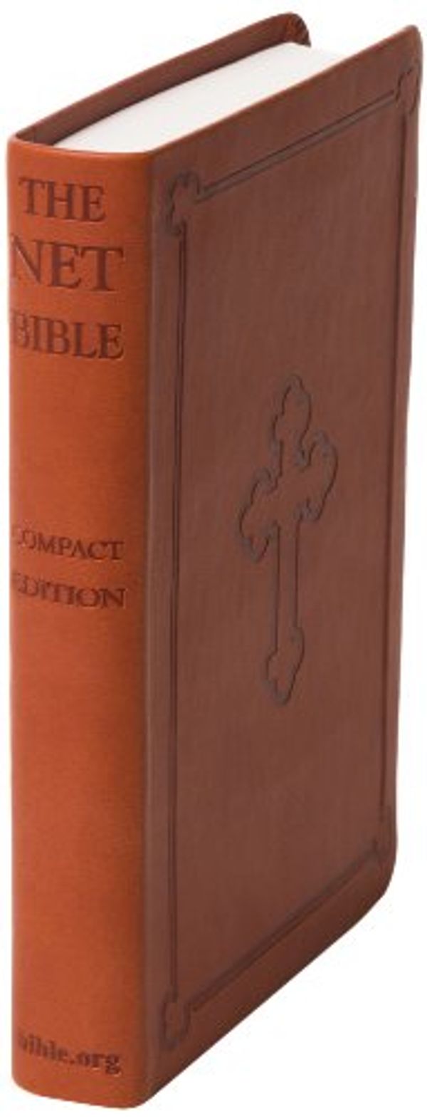 Cover Art for 9780737501452, NET Bible / Compact Edition / New English Translation / Brown Leather with Cross by Biblical Studies Press