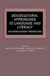 Cover Art for 9780521373012, Sociocultural Approaches to Language and Literacy by Vera John-Steiner