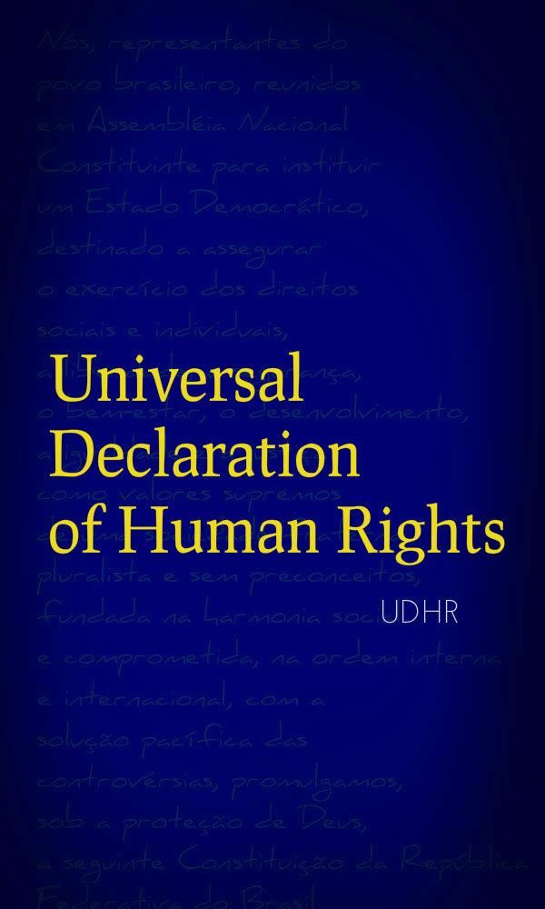 Cover Art for 1230000916646, universal declaration of human rights by United Nations