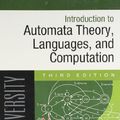 Cover Art for 9788131762684, Introduction to Automata Theory, Languages, and Computation: For Anna University, 3/e by John E. Hopcroft