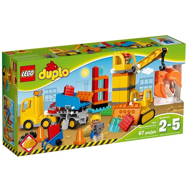 Cover Art for 5702015599405, Big Construction Site Set 10813 by LEGO