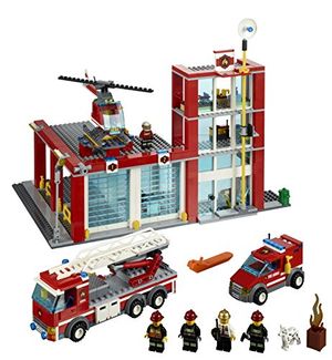 Cover Art for 5702014959460, Fire Station Set 60004 by Unknown