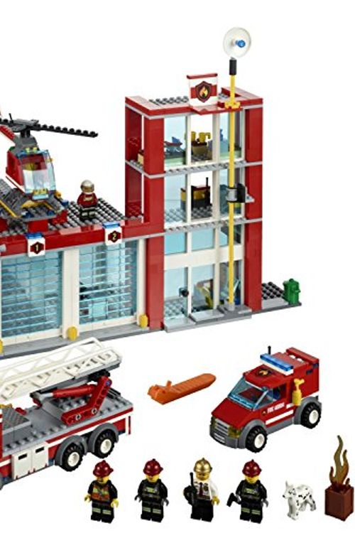 Cover Art for 5702014959460, Fire Station Set 60004 by Lego