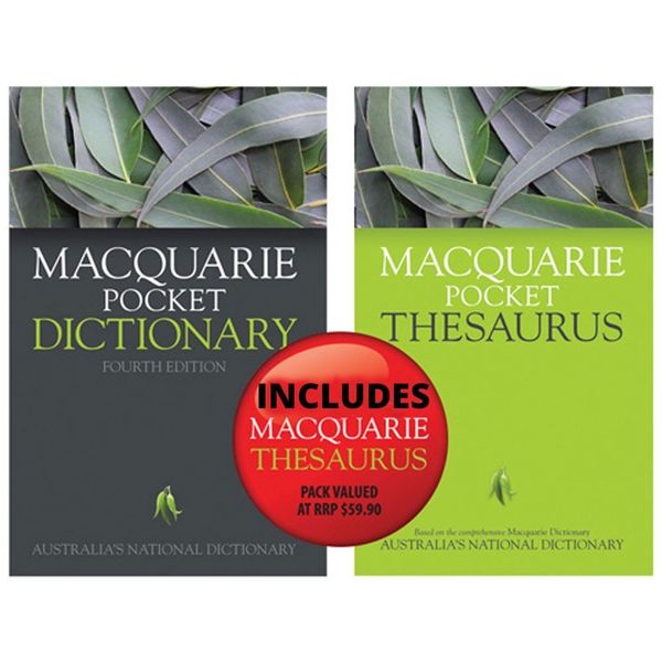 Cover Art for 9781742462912, Macquarie Pocket Dictionary 4E + Bonus Pocket Thesaurus by Macquarie