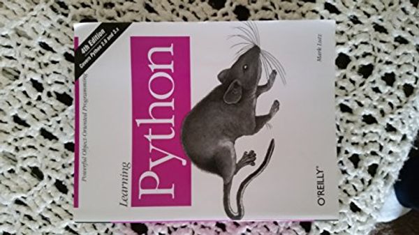 Cover Art for 9780596158064, Learning Python by Mark Lutz