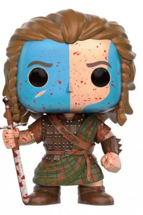 Cover Art for 0889698125482, Brave Heart - William Wallace Bloody Pop! Vinyl by Funko