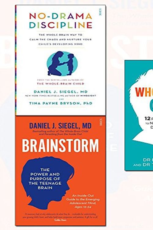 Cover Art for 9789123654024, No-drama discipline, brainstorm and the whole-brain child 3 books collection set by Daniel J. Siegel