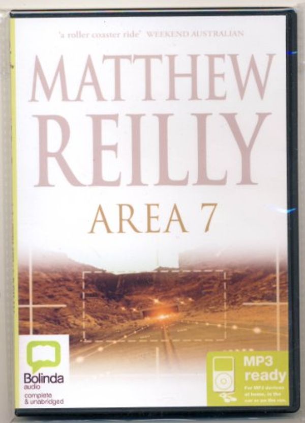 Cover Art for 9781921334320, Area 7 by Matthew Reilly Unabridged MP3 CD Audiobook by Matthew Reilly