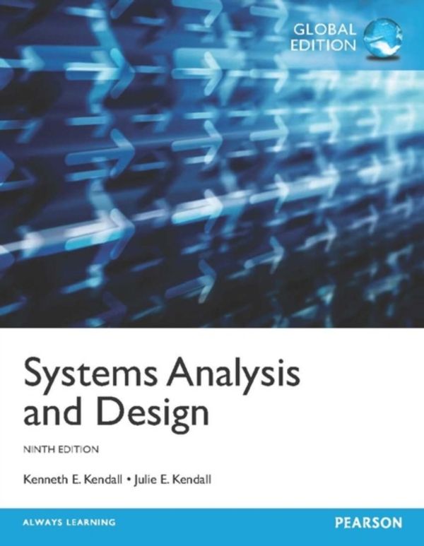 Cover Art for 9780273787105, Systems Analysis and Design by Kenneth Kendall