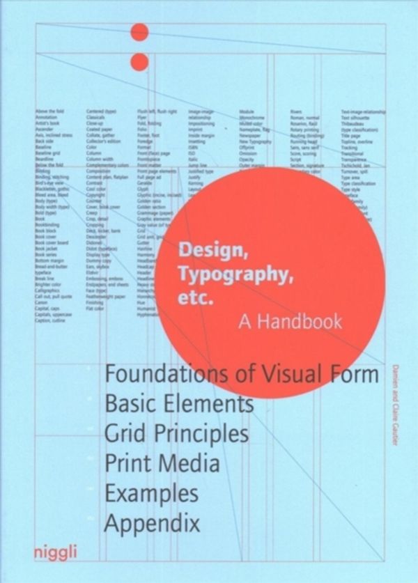 Cover Art for 9783721209778, Design, Typography etc: A Handbook by Damien Gautier, Claire Gautier
