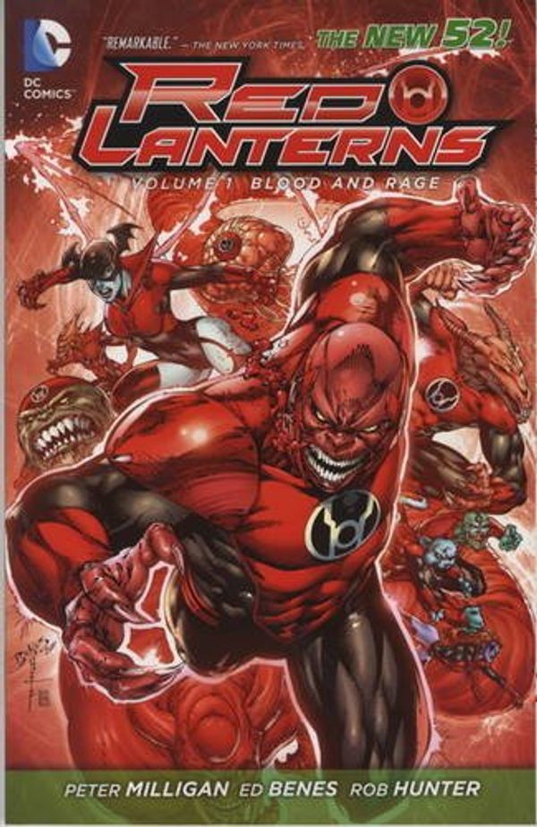 Cover Art for 9781781163580, RED LANTERNS: BLOOD & RAGE (V.1) by Peter Milligan, Ed Benes