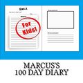 Cover Art for 9781519606563, Marcus's 100 Day Diary100 Day Diary by K P Lee