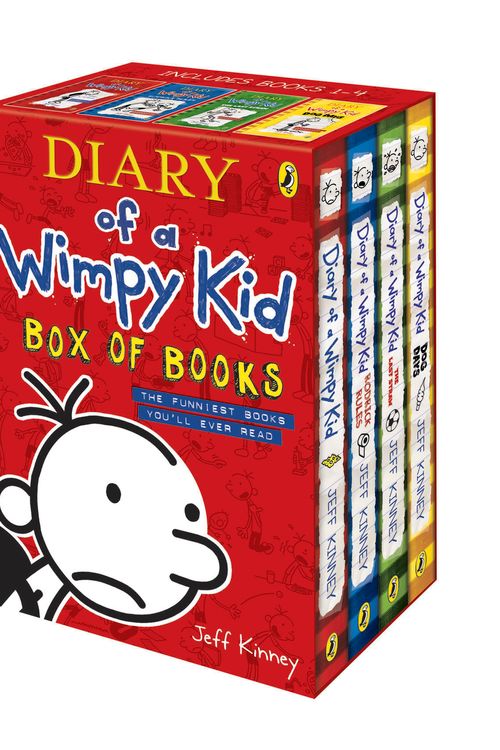Cover Art for 9780141341415, Diary of a Wimpy Kid Box of Books by Jeff Kinney