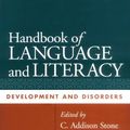Cover Art for 9781593850050, Handbook of Language and Literacy by Unknown