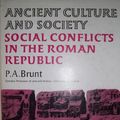Cover Art for 9780701116309, Social Conflicts in the Roman Republic by P. A. Brunt