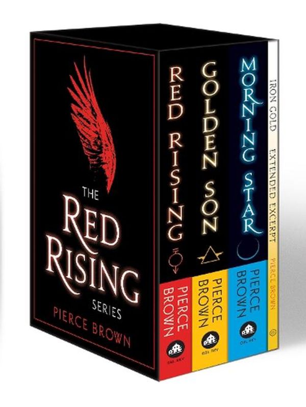 Cover Art for 9780593724460, Red Rising 3-Book Box Set: Red Rising, Golden Son, Morning Star, and an exclusive extended excerpt of Iron Gold by Pierce Brown