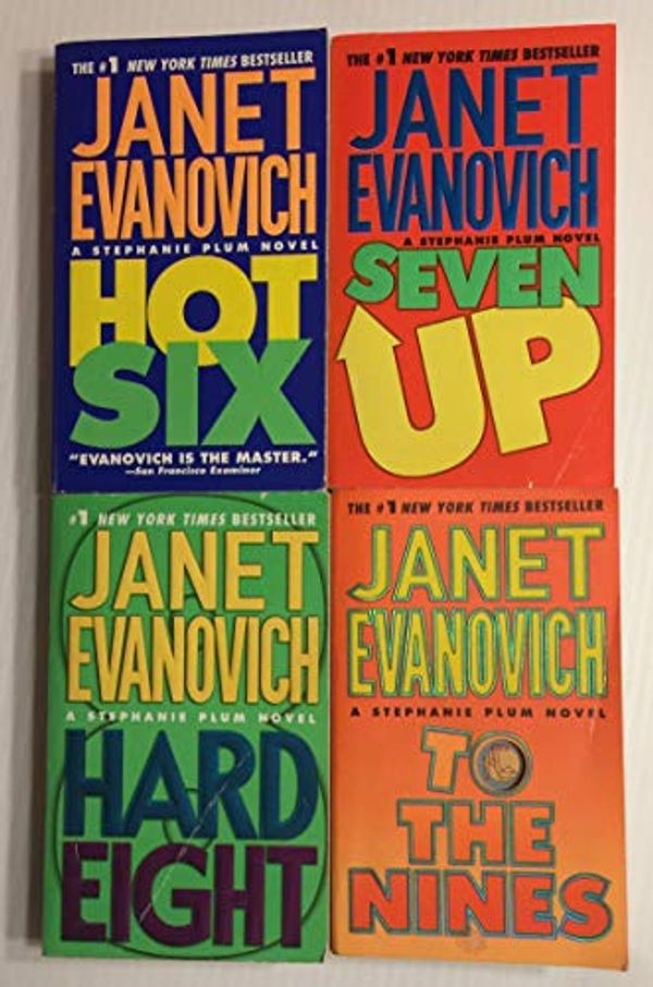 Cover Art for 9780038122202, 4 Books! 1) Hot Six 2 ) Seven Up 3) Hard Eight 4) To the Nines by Janet Evanovich