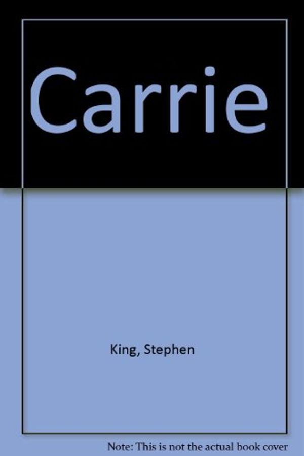 Cover Art for 9780451071699, Carrie by Stephen King