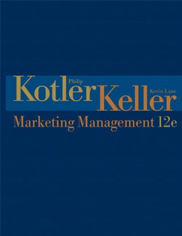 Cover Art for 9780536359742, Marketing Management by Philip Kotler
