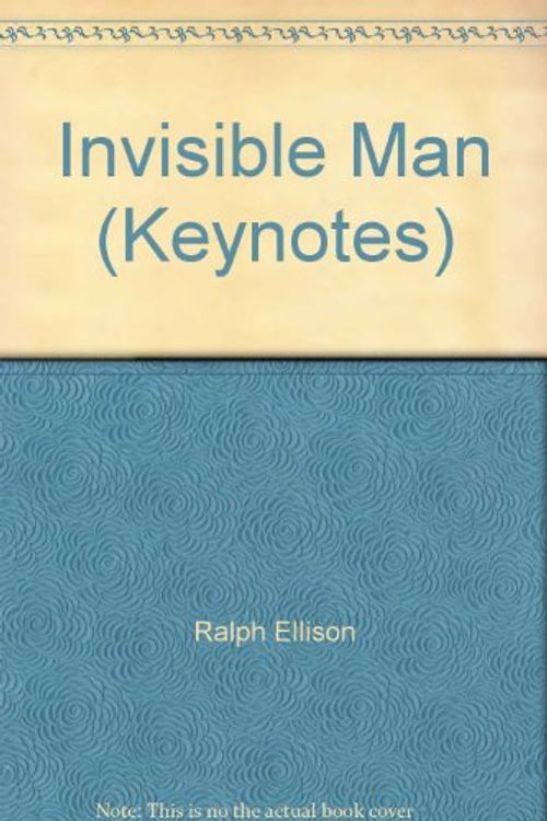 Cover Art for 9780394754703, Invisible Man by Ralph Ellison