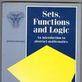 Cover Art for 9780412459801, Sets, Functions, and Logic A Foundation Course in Mathematics by Keith Devlin