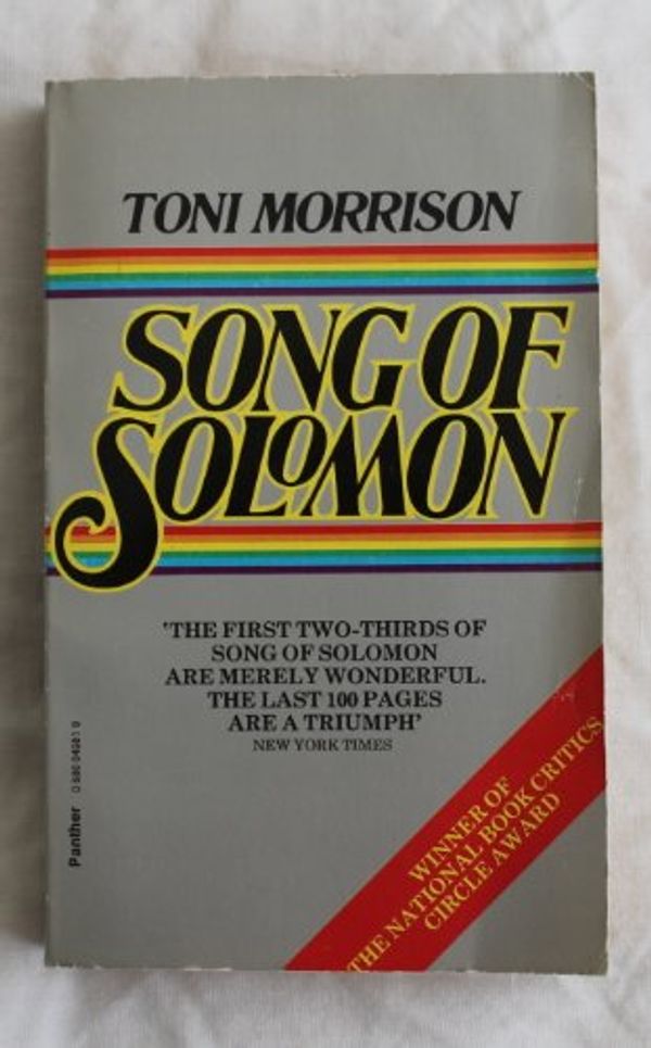 Cover Art for 9780586049815, Song of Solomon by Toni Morrison