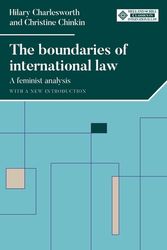 Cover Art for 9781526163585, The boundaries of international law: A feminist analysis, with a new introduction by Hilary Charlesworth, Christine Chinkin