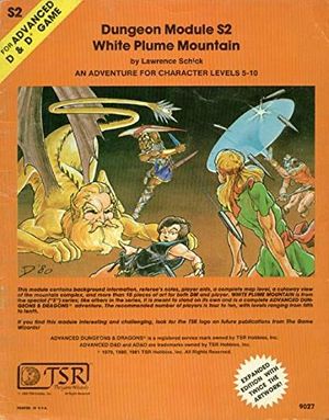 Cover Art for 9780394511849, White Plume Mountain (Advanced Dungeons & Dragons module S2) by Lawrence Schick