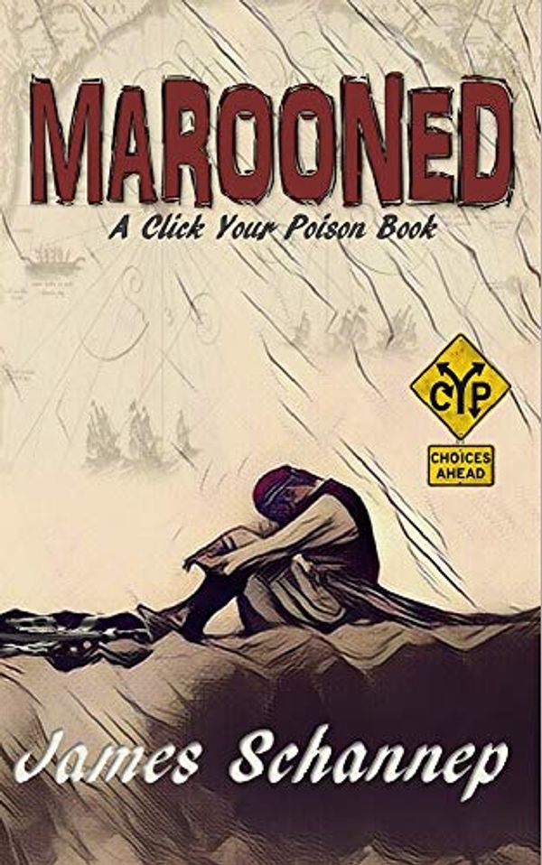 Cover Art for B07GJSK86X, MAROONED: Will YOU Endure Treachery and Survival on the High Seas? (Click Your Poison) by James Schannep