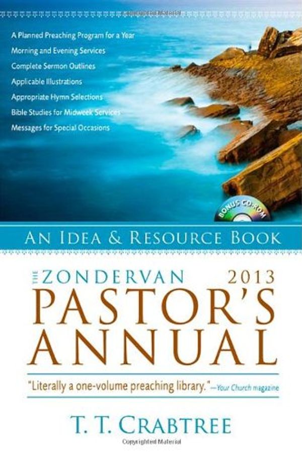 Cover Art for 9780310493945, Zondervan Pastor's Annual 2013 by Crabtree T. T
