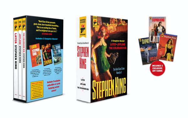 Cover Art for 9781789097566, Hard Case Crime Stephen King Triple Collection Slipcase by Stephen King