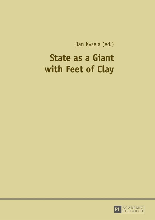 Cover Art for 9783653045932, State as a Giant with Feet of Clay by Jan Kysela