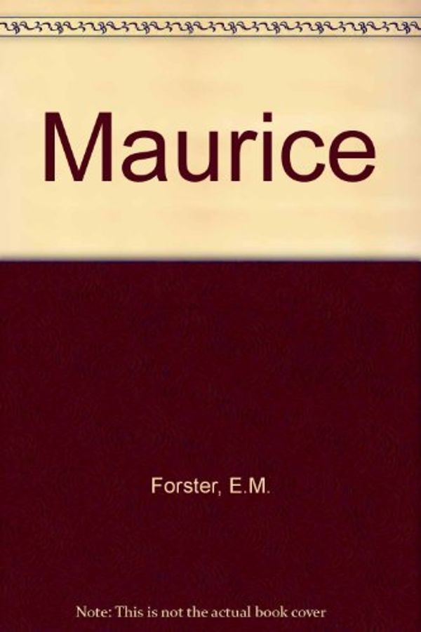 Cover Art for 9780340793862, Maurice by E. M. Forster