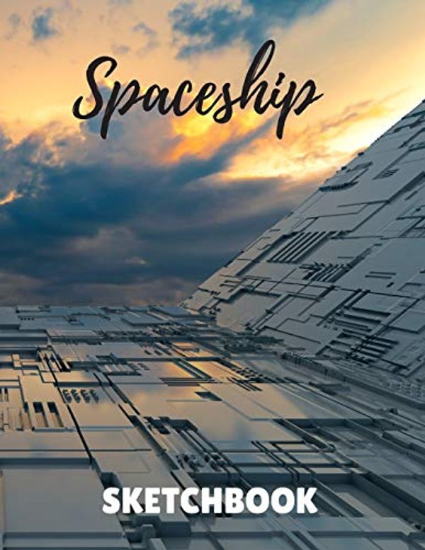 Cover Art for 9781678864446, Sketchbook: 8.5X11 inches notebook, blank page journal , 100 pages plank paper for sketcher, kids , boys ,girls ,men, women, for drawing in Alien , ... cover + coloring pages _ huge spaceship by Jj Happy Artist Publisher