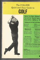Cover Art for 9780020815006, Golf (Quick & Easy Guides) by Robert Scharff