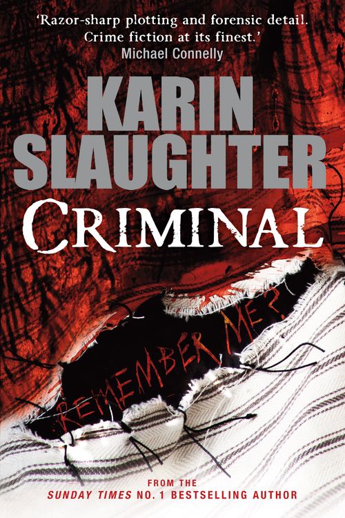 Cover Art for 9781780890913, Criminal by Karin Slaughter
