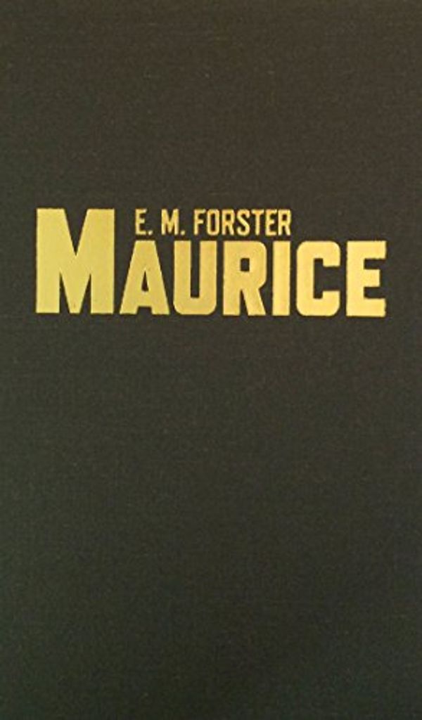 Cover Art for 9780848804909, Maurice by E M Forster