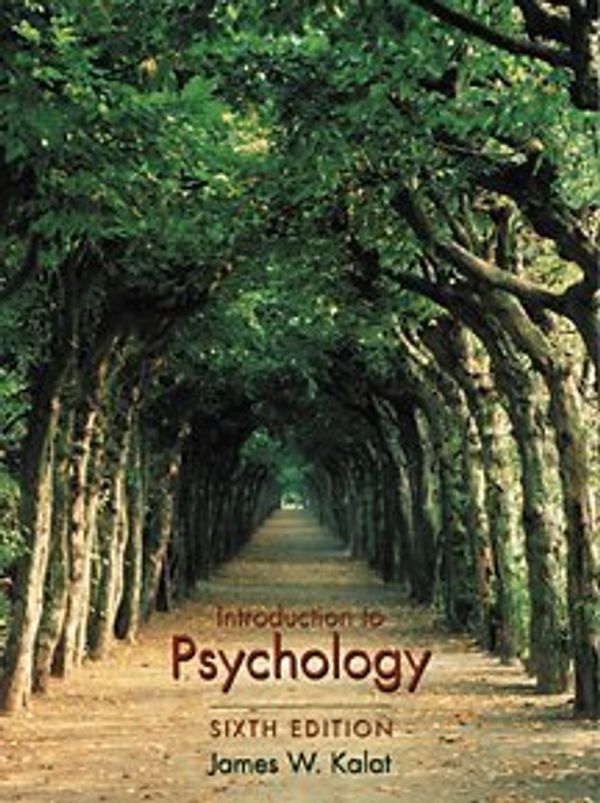 Cover Art for 9780534539993, Introduction to Psychology (Paperbound Edition with InfoTrac) by Kalat