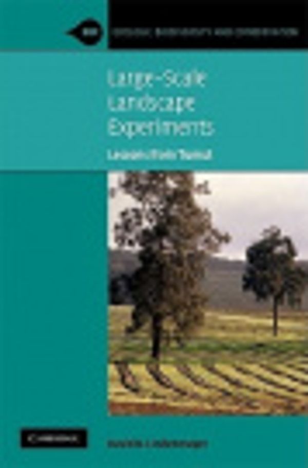 Cover Art for 9780511503870, Large-Scale Landscape Experiments by David B. Lindenmayer