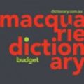 Cover Art for 9781742619781, Macquarie Budget Dictionary by MACQUARIE