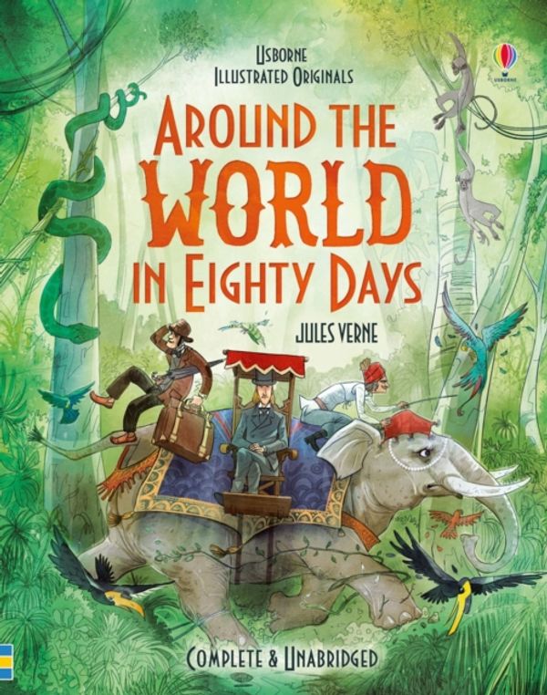 Cover Art for 9781474922562, Around the World in 80 DaysIllustrated Originals by Jules Verne