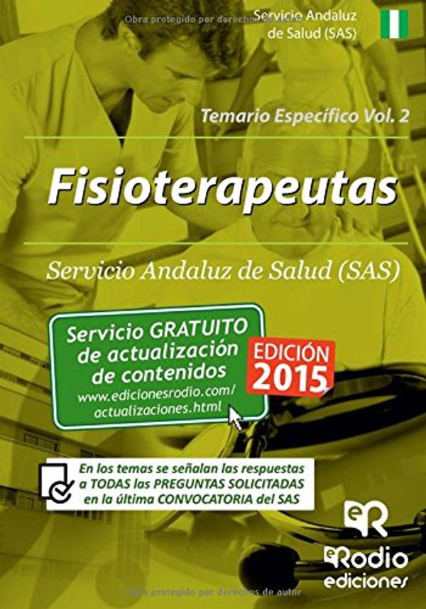 Cover Art for 9788416232321, Fisioterapeutas del SAS. Temario Especifico. Volumen 2 by Vv.Aa., Vv.Aa.