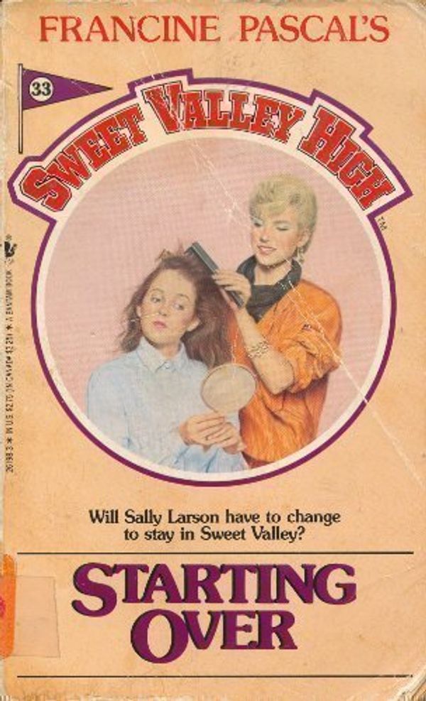 Cover Art for 9780553261981, Starting Over (Sweet Valley High) by Francine Pascal