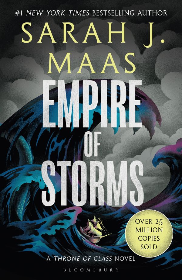 Cover Art for 9781526634405, Empire of Storms by Sarah J. Maas