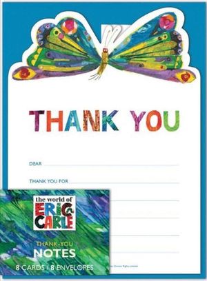 Cover Art for 9780811876162, Eric Carle Birthday Thank-You Cards (Hardcover) by Eric Carle
