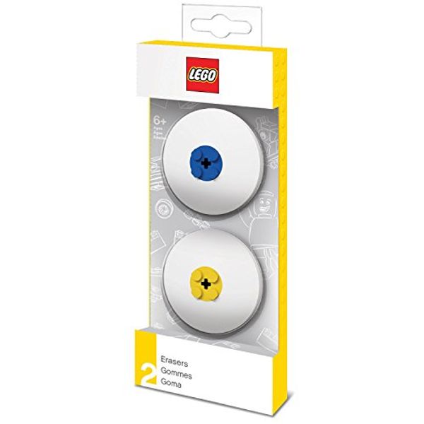 Cover Art for 4895028515188, LEGO Erasers (Blue Yellow) Set 5005108 by 