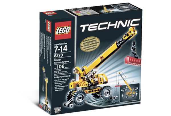 Cover Art for 5702014499119, Rough Terrain Crane Set 8270 by Lego